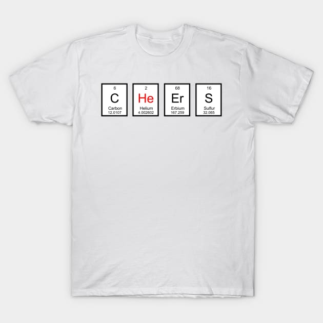 CHeErS T-Shirt by RFMDesigns